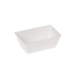 100 Ramequins Rectangle Canne à Sucre 12 X 8 X 4.5 Cm