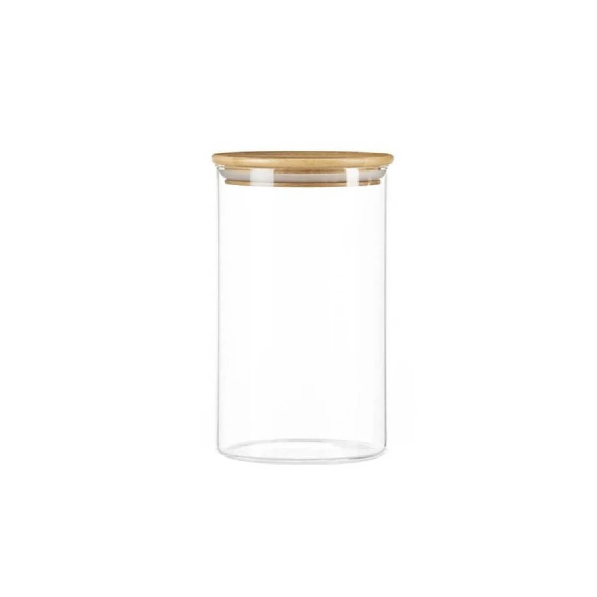Bocal En Verre - Couvercle Bois - 0.8L 3 Bocal En Verre - Couvercle Bois - 0.8L