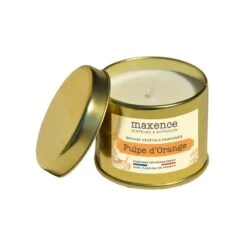 Bougie Parfumée Cire Végétale De Soja - Pulpe D' Orange
