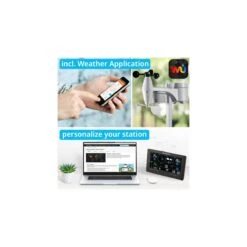 Bresser Centrale Météo Conectée ClearView - Capteur 7-en-1 -Maison Fournitures Magasin bresser centrale meteo wifi clearview avec capteur 7 en 1 4