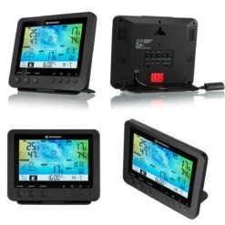 Bresser Centrale Météo Conectée - Capteur Exterieur 5-en-1 -Maison Fournitures Magasin centrale meteo couleur wifi avec capteur profi 5 en 1 3