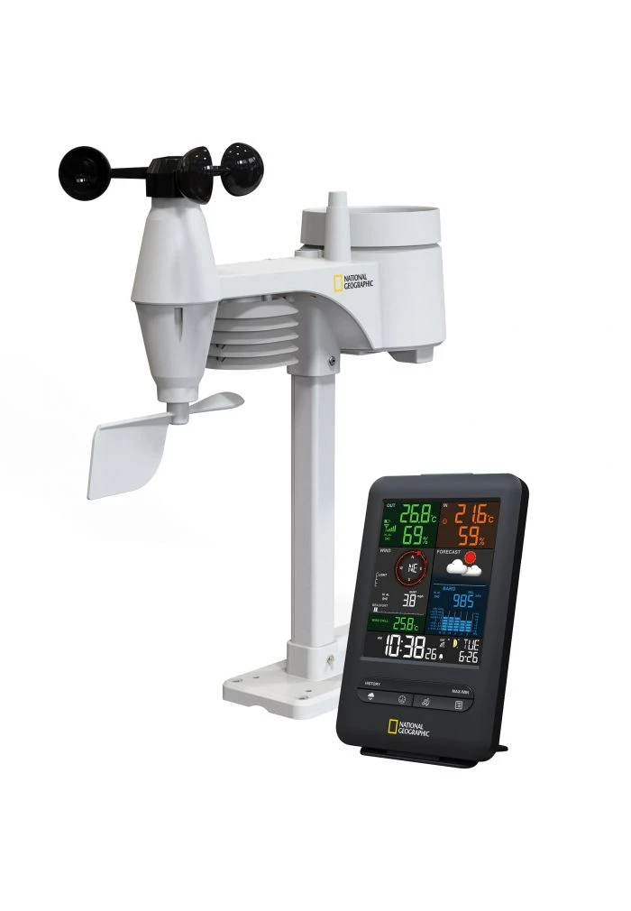 Bresser Centre Météorologique Couleur RC 5-en-1 5 Bresser Centre Météorologique Couleur RC 5-en-1 – Image 3