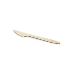 Couteau Bois De Bouleau 16,5 Cm Par 100