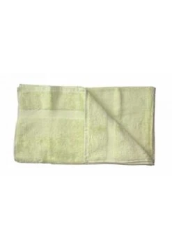 Drap De Bain Coton Bio Coloris Vert Tilleul