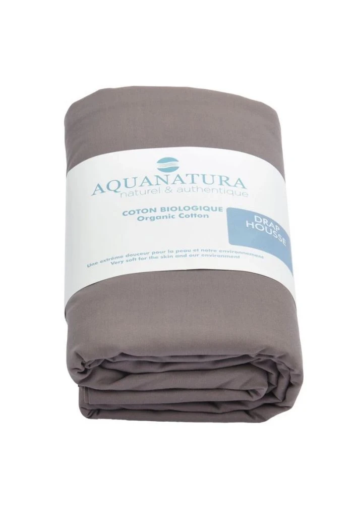 DRAP HOUSSE BIO Lit 2 Personnes, 140 X 190 Cm, Coloris Cassis 4 DRAP HOUSSE BIO Lit 2 Personnes, 140 X 190 Cm, Coloris Cassis – Image 2