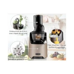 Extracteur De Jus Kuving's EVO820 - Champagne 7 Extracteur De Jus Kuving's EVO820 - Champagne -Maison Fournitures Magasin extracteur de jus kuving s evo820 champagne 2
