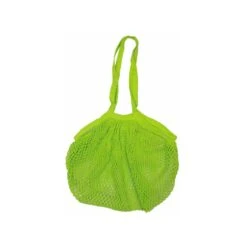 Filet à Provision Coton Bio, Coloris Vert Citron