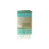 Fouta En Coton Biologique Aqua 100 X 200cm -Maison Fournitures Magasin fouta en coton biologique aqua 100 x 200cm
