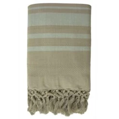 Fouta En Coton Biologique Earth - 90 X 160 Cm