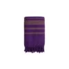 Fouta En Coton Biologique Violet - 90 X 160 Cm 1 Fouta En Coton Biologique Violet - 90 X 160 Cm -Maison Fournitures Magasin fouta en coton biologique violet 90 x 160 cm