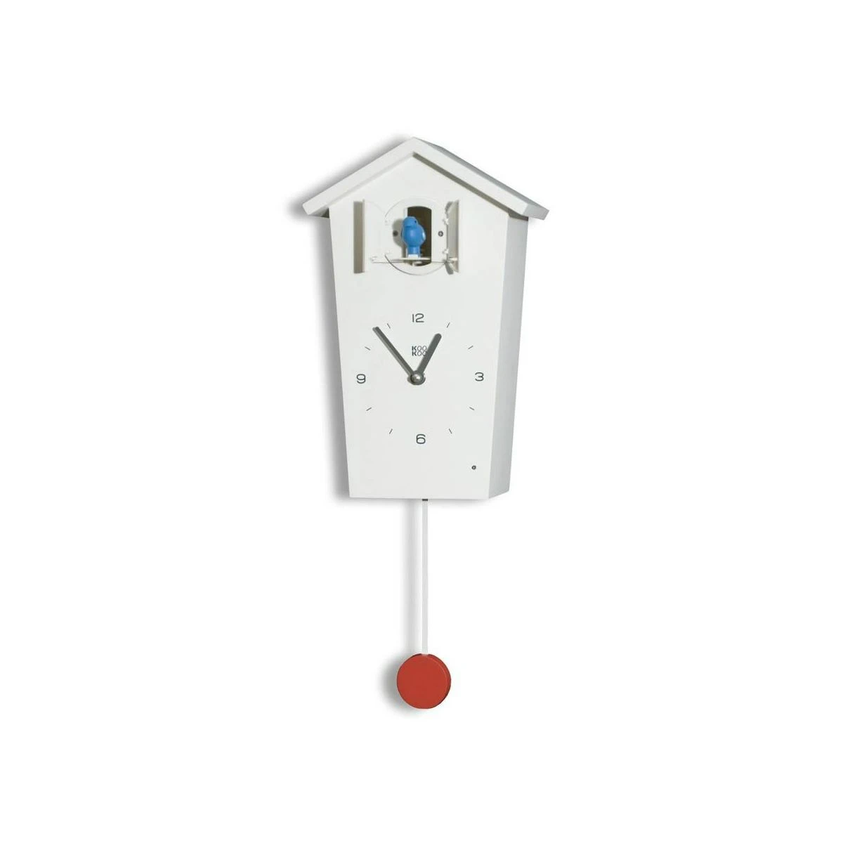 Horloge Birdhouse Chants D'oiseaux Kookoo - Blanc 3 Horloge Birdhouse Chants D'oiseaux Kookoo - Blanc
