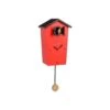 Horloge Birdhouse Chants D'oiseaux Kookoo - Rouge ( Edition Limitée ) -Maison Fournitures Magasin horloge kookoo birdhouse avec chants d oiseaux edition limitee rouge
