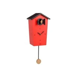 Horloge Birdhouse Chants D'oiseaux Kookoo - Rouge ( Edition Limitée )