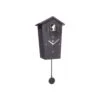 Horloge Birdhouse Chants D'oiseaux Kookoo - Noir 2 Horloge Birdhouse Chants D'oiseaux Kookoo - Noir -Maison Fournitures Magasin horloge kookoo birdhouse avec chants d oiseaux noir