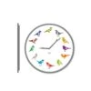 Horloge Oiseaux Des Jardins, Modèle Ultraflat Couleur -Maison Fournitures Magasin horloge oiseaux des jardins modele ultraflat couleur