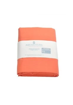 Housse De Couette BIO Lit 1 Personne, 140 X 200 Cm, Coloris Corail