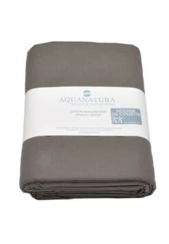 Housse De Couette BIO Lit 2 Personnes, 260 X 240 Cm, Coloris Gris