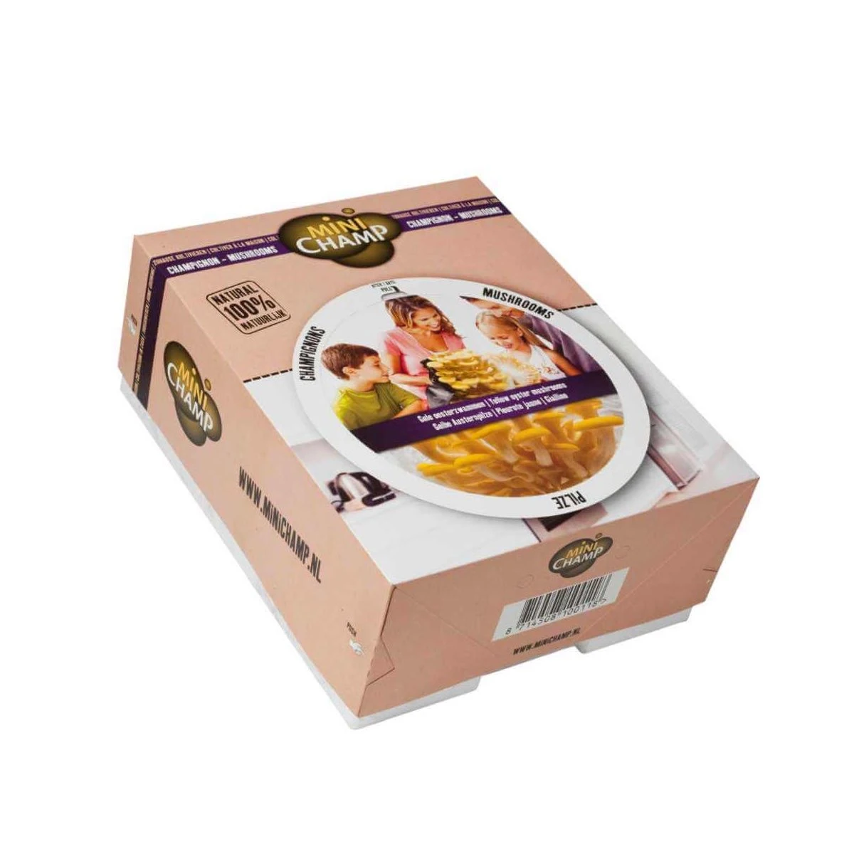 Kit Culture Pleurotes Jaunes Minichamp 7.5 Litres 3 Kit Culture Pleurotes Jaunes Minichamp 7.5 Litres