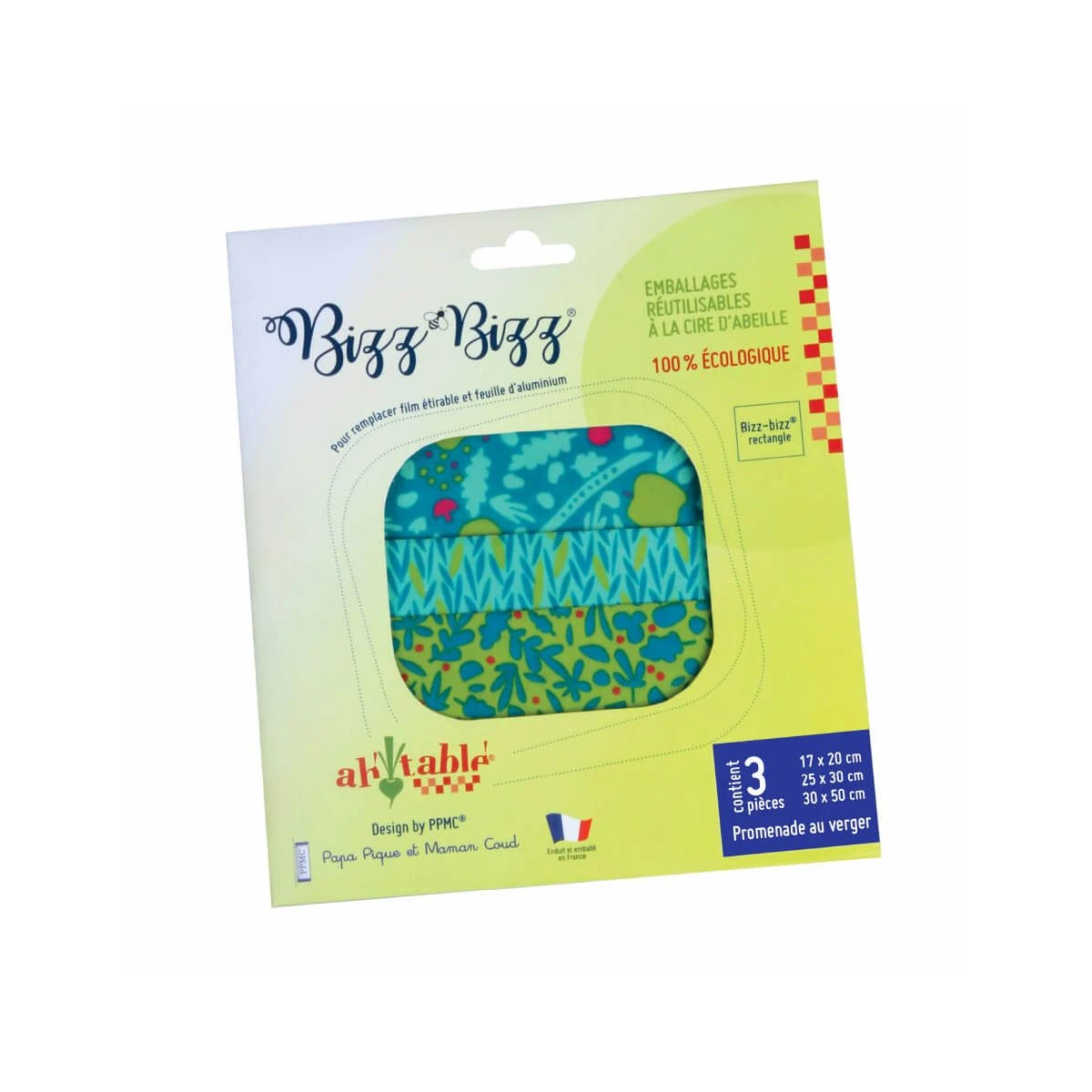 Kit De 3 Emballages Réutilisables Rectangles 3 Kit De 3 Emballages Réutilisables Rectangles