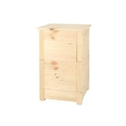 ESSCHERT DESIGN Lombricomposteur En Bois Naturel