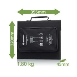 Bresser Panneau Solaire Mobile Avec Port USB - 40w -Maison Fournitures Magasin panneau solaire mobile 40w avec usb 2