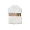 Peignoir En Coton Bio, Coloris Blanc, Taille S 1 Peignoir En Coton Bio, Coloris Blanc, Taille S -Maison Fournitures Magasin peignoir en coton bio coloris blanc taille s