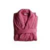 Peignoir En Coton Bio, Coloris Framboise, Taille XL -Maison Fournitures Magasin peignoir en coton bio coloris framboise taille xl