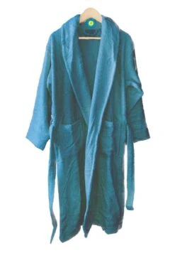 Maison Fournitures Magasin -Maison Fournitures Magasin peignoir en coton bio coloris myrtille taille l 1