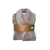 Peignoir En Coton Bio, Coloris Sable, Taille L -Maison Fournitures Magasin peignoir en coton bio coloris sable taille l