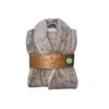 Peignoir En Coton Bio, Coloris Sable, Taille XL 2 Peignoir En Coton Bio, Coloris Sable, Taille XL -Maison Fournitures Magasin peignoir en coton bio coloris sable taille xl