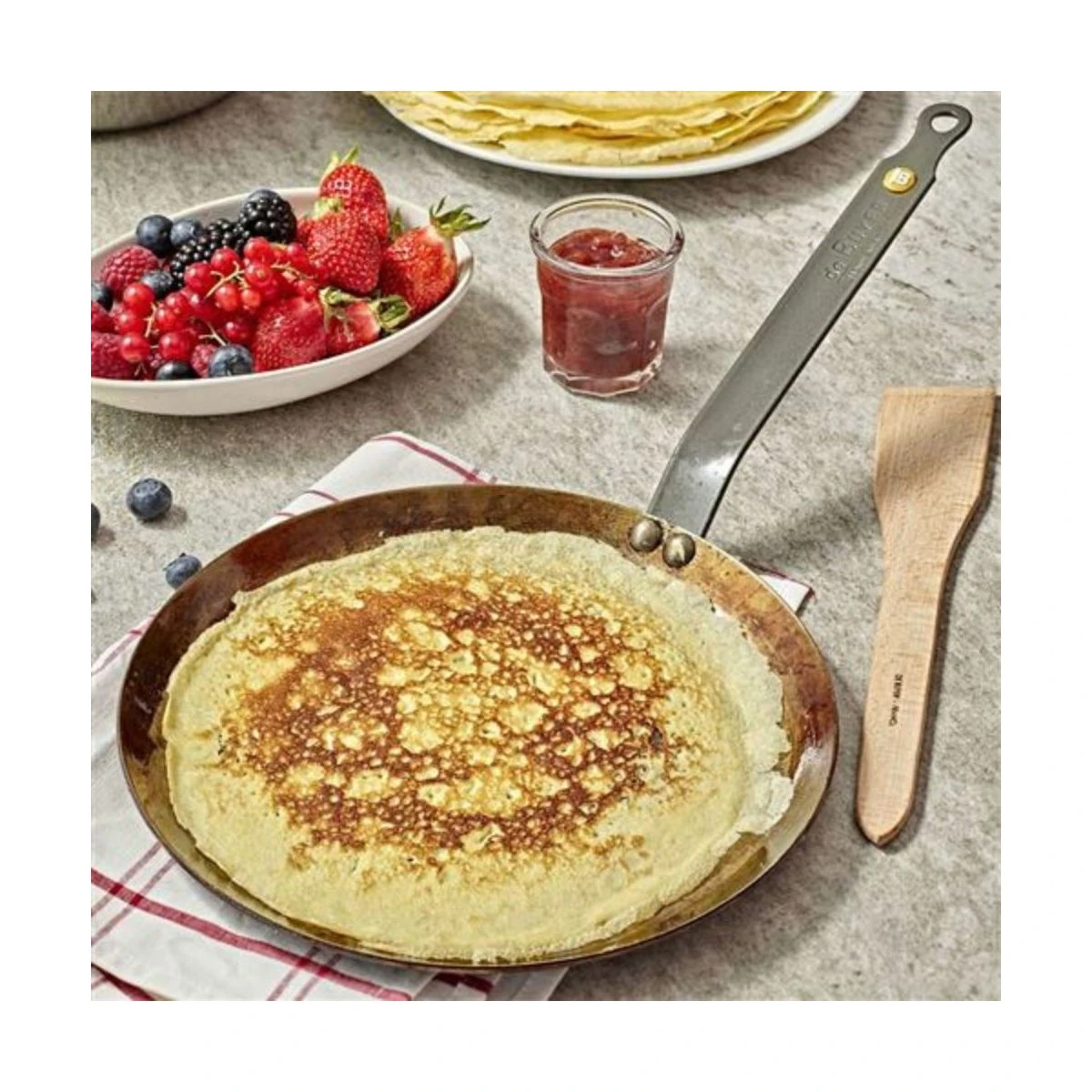 Poêle à Crêpes Minéral - 26 Cm 4 Poêle à Crêpes Minéral - 26 Cm – Image 2