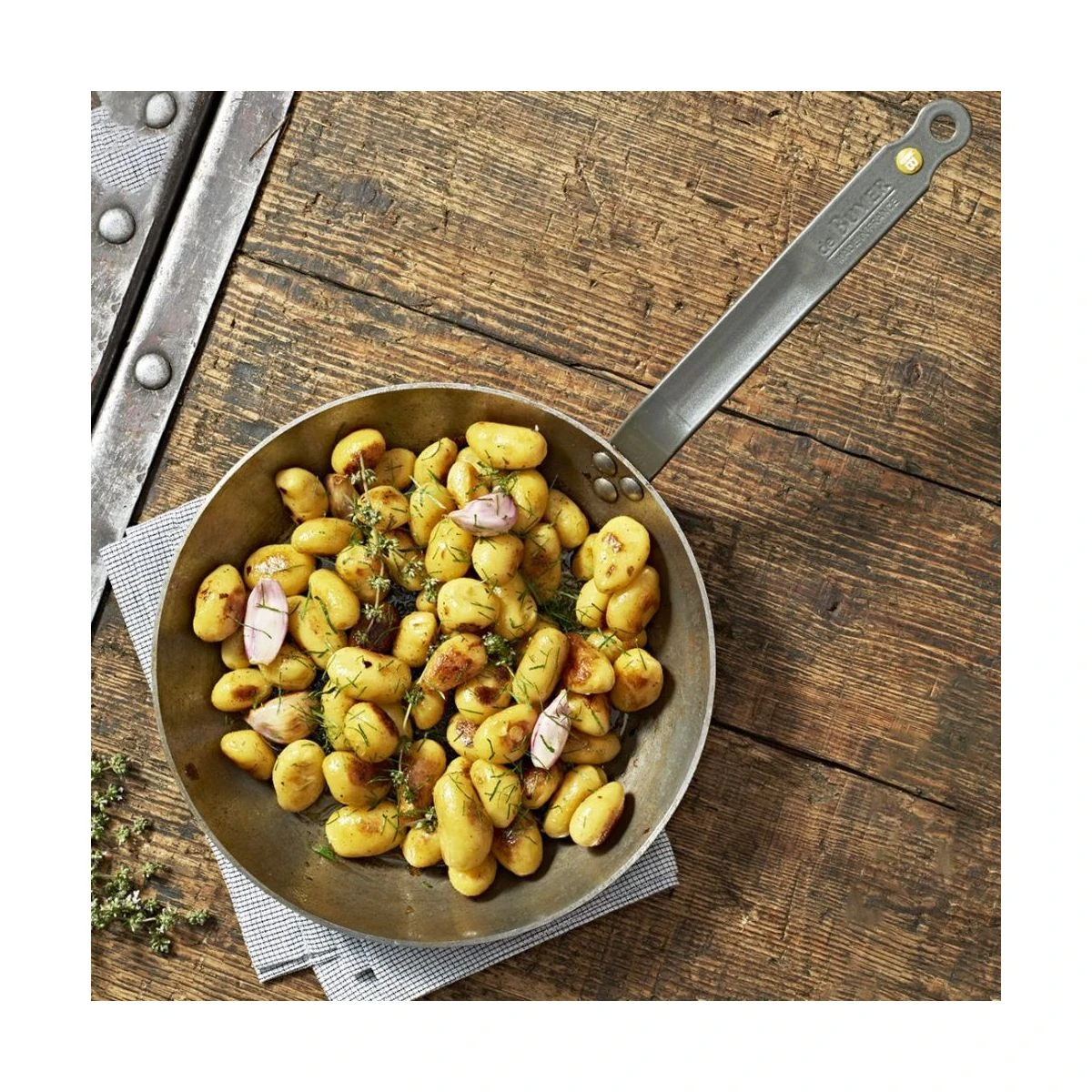 Poêle Ronde Minéral - 28 Cm 4 Poêle Ronde Minéral - 28 Cm – Image 2