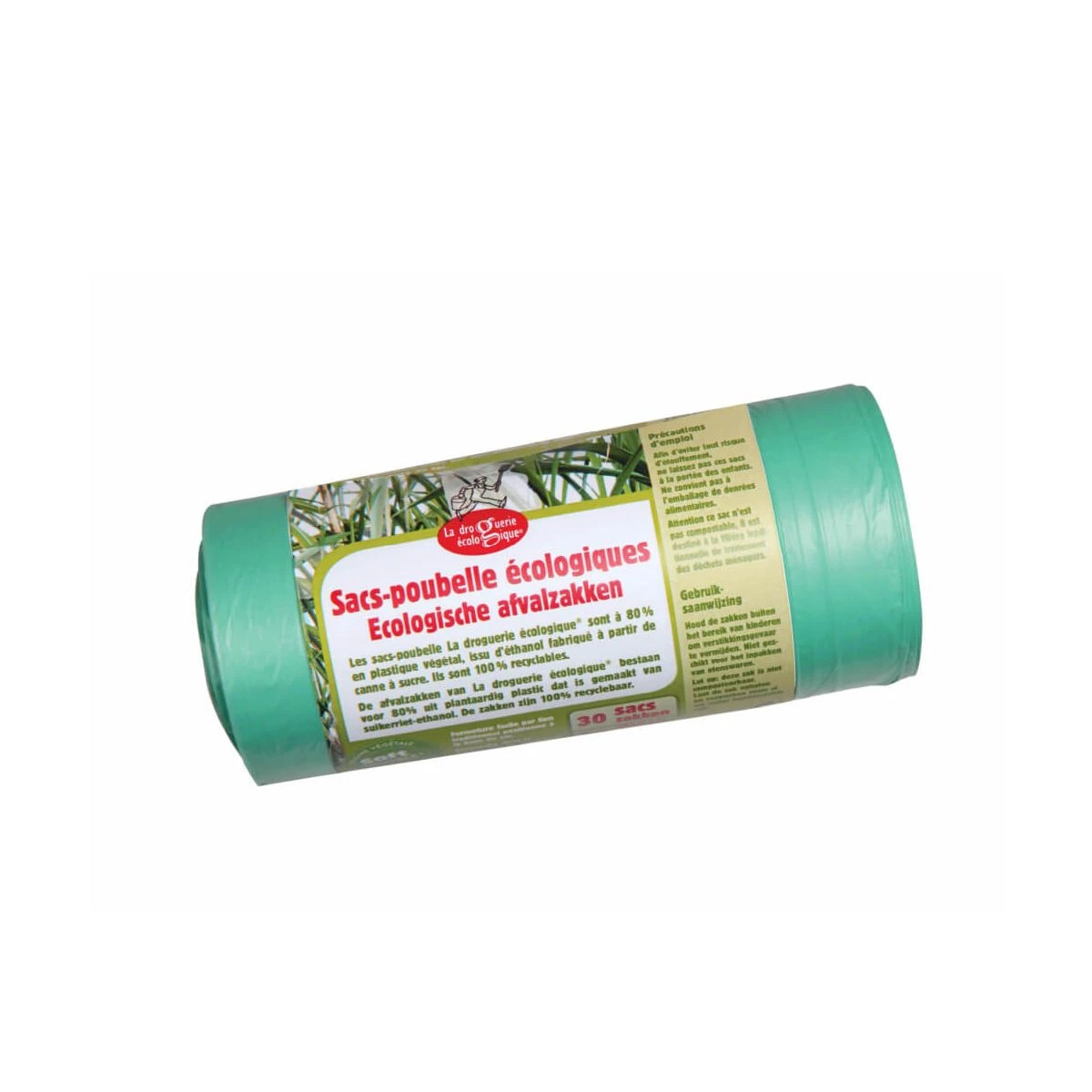 Sacs Poubelle éco-plastiques ROULEAUX 30 L 3 Sacs Poubelle éco-plastiques ROULEAUX 30 L