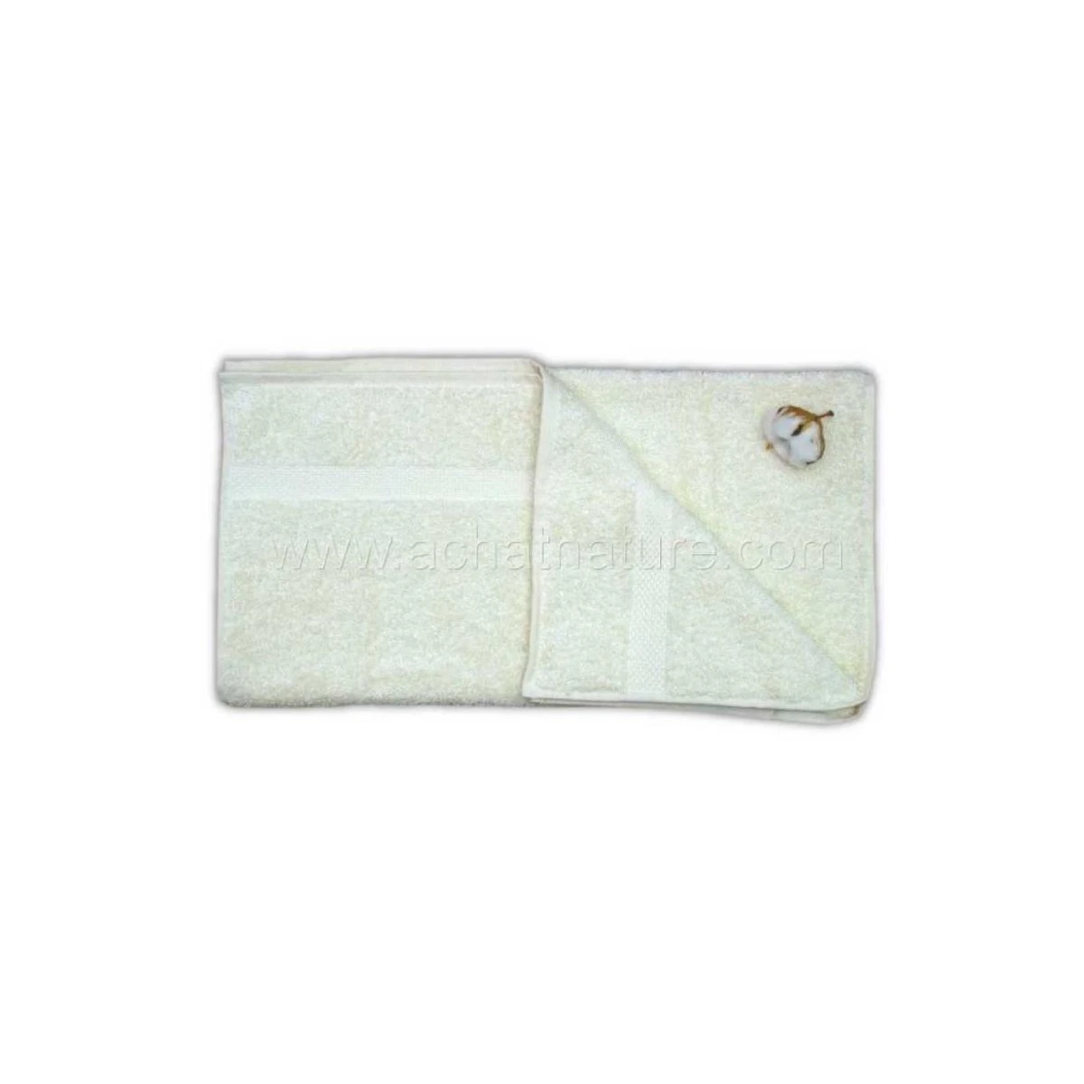 Serviette De Toilette Coton Bio Coloris Naturel 3 Serviette De Toilette Coton Bio Coloris Naturel