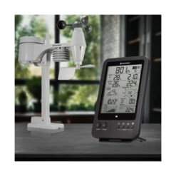 Station Météo Bresser 5-en-1 - Noir -Maison Fournitures Magasin station meteo bresser 5 en 1 noir 3