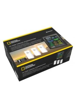 Bresser Station Météo National Géographic + 3 Capteurs -Maison Fournitures Magasin station meteo lcd couleur va incl 3 capteurs 6