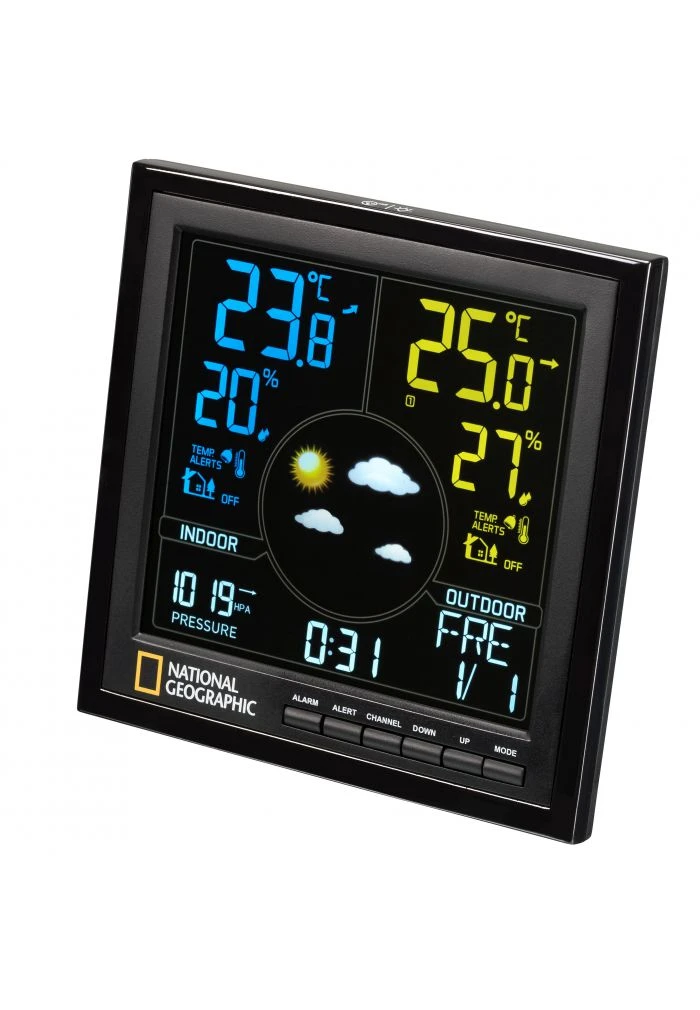 Bresser Station Météo National Geographic - Ecran Couleur 4 Bresser Station Météo National Geographic - Ecran Couleur – Image 2