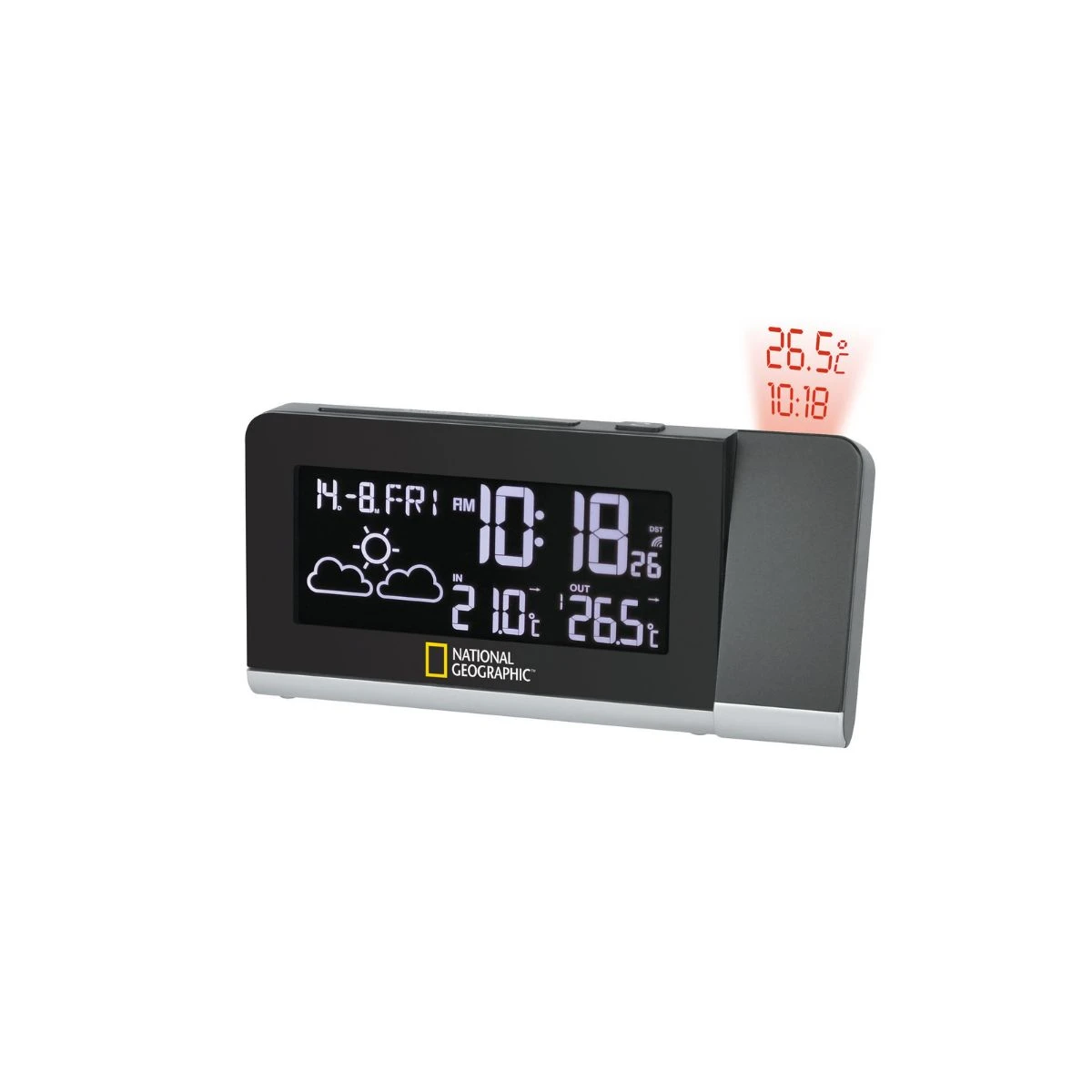 Bresser Station Météo Sans Fil National Geographic + Projecteur Et écran Couleur 3 Bresser Station Météo Sans Fil National Geographic + Projecteur Et écran Couleur