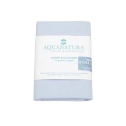 Taie D'oreiller BIO 40 X 60 Cm, Coloris Bleu Parme