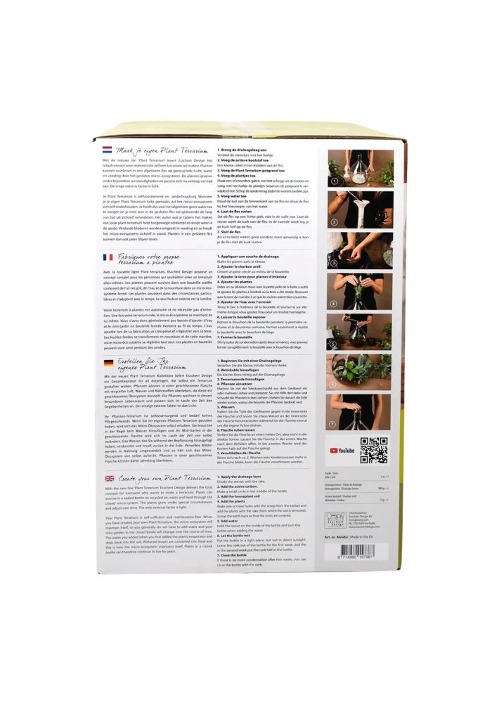 ESSCHERT DESIGN Terrarium Végétal à Faire Soi Même 5L 5 ESSCHERT DESIGN Terrarium Végétal à Faire Soi Même 5L – Image 3