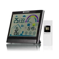 Bresser Thermo/hygromètre VentAir - Ecran Tactile - Recom. De Ventilation